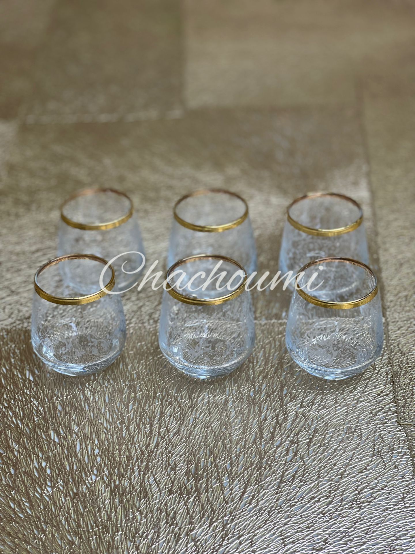 Lot 12 petites verrines fleurs – Image 1