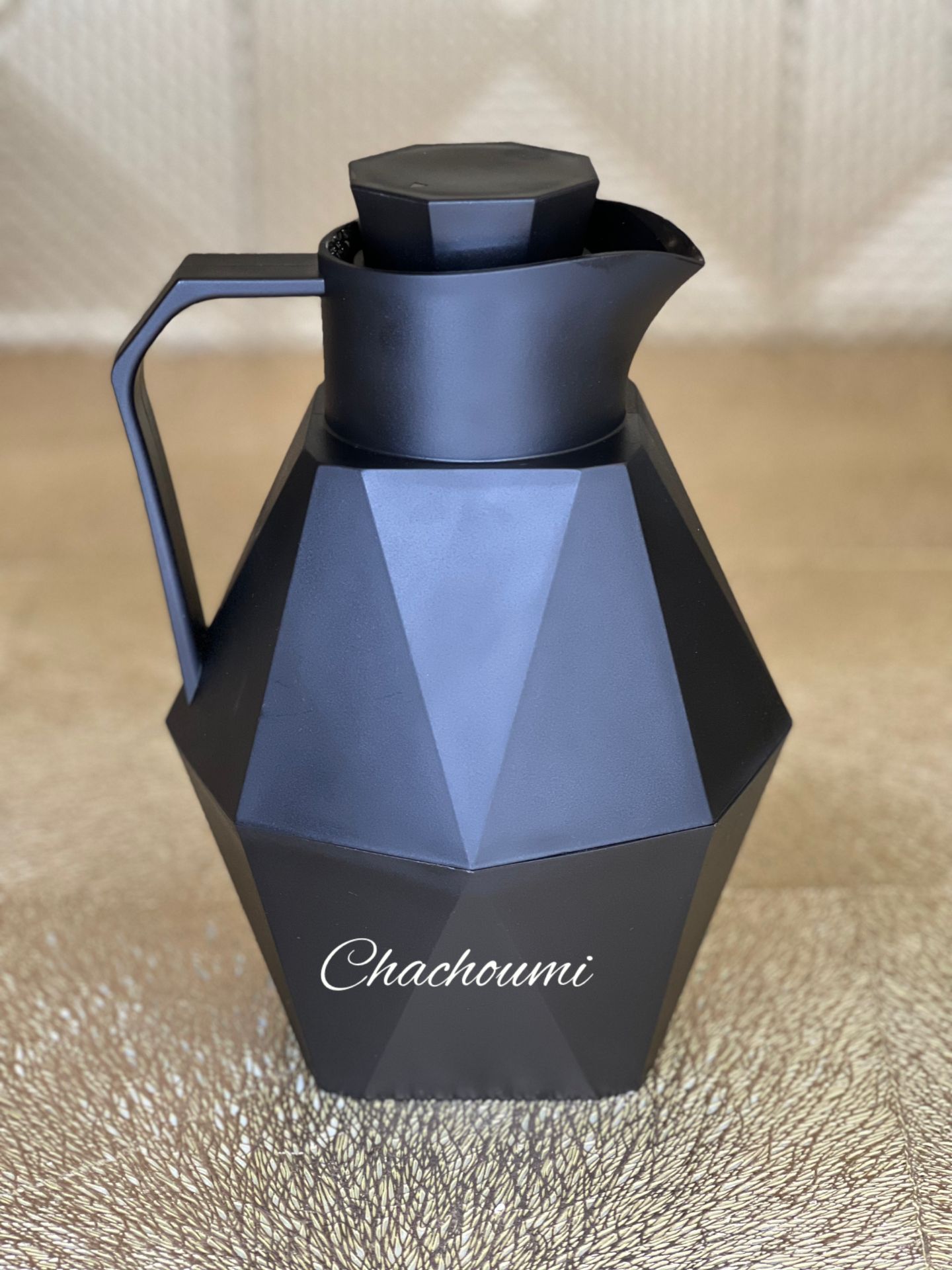Carafe isotherme 1L Noir – Image 1