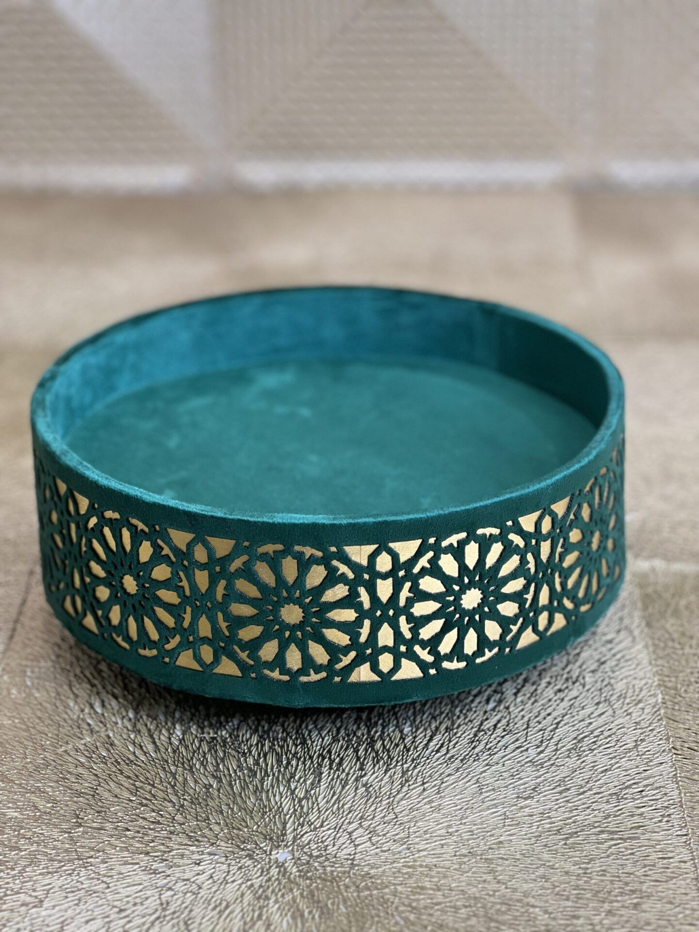 Sinya velours vert doré pm – Image 1