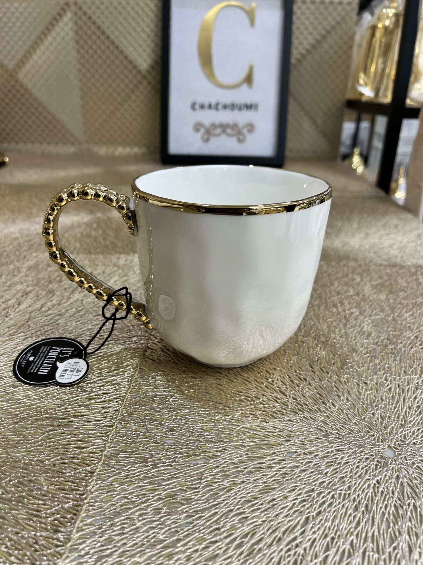 Mug rond perlé – Image 1