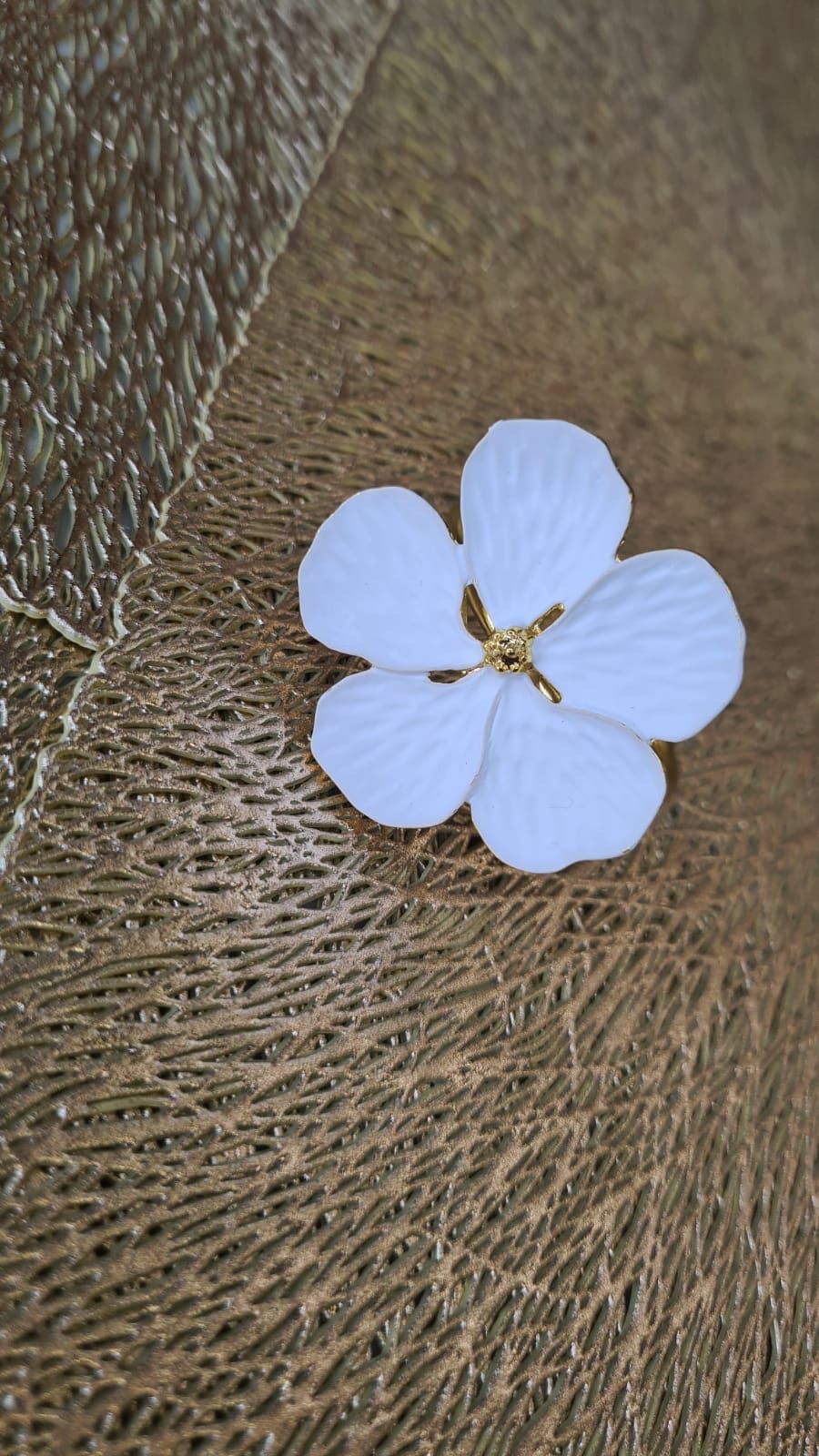 ronds de serviettes doré – Image 2