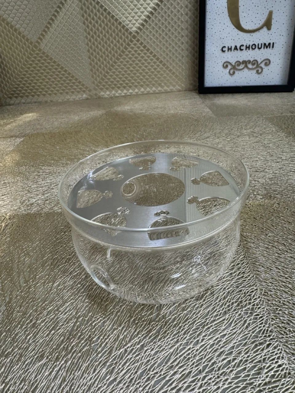 Base transparente pour théière – Image 2