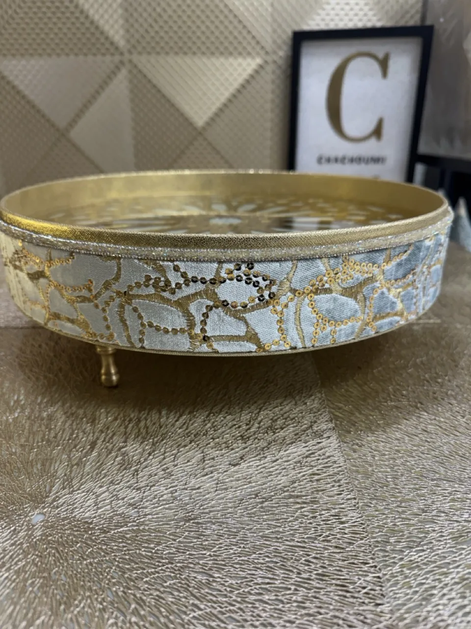 Sinya Orientale 35 cm vert doré – Image 2