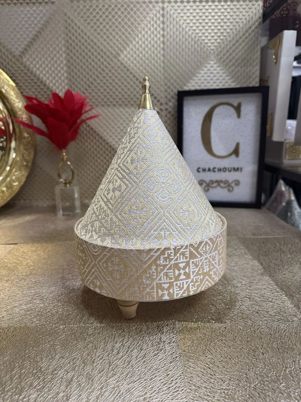 IMG_6495 - Grande Tayfour tarz el fassi doré – Image 1