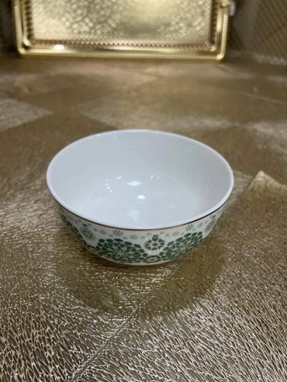 Service de table vert 25 pièces pour 6 personnes – Image 8