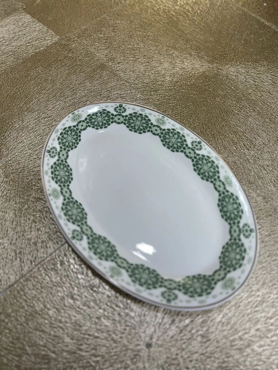 Service de table vert 25 pièces pour 6 personnes – Image 9