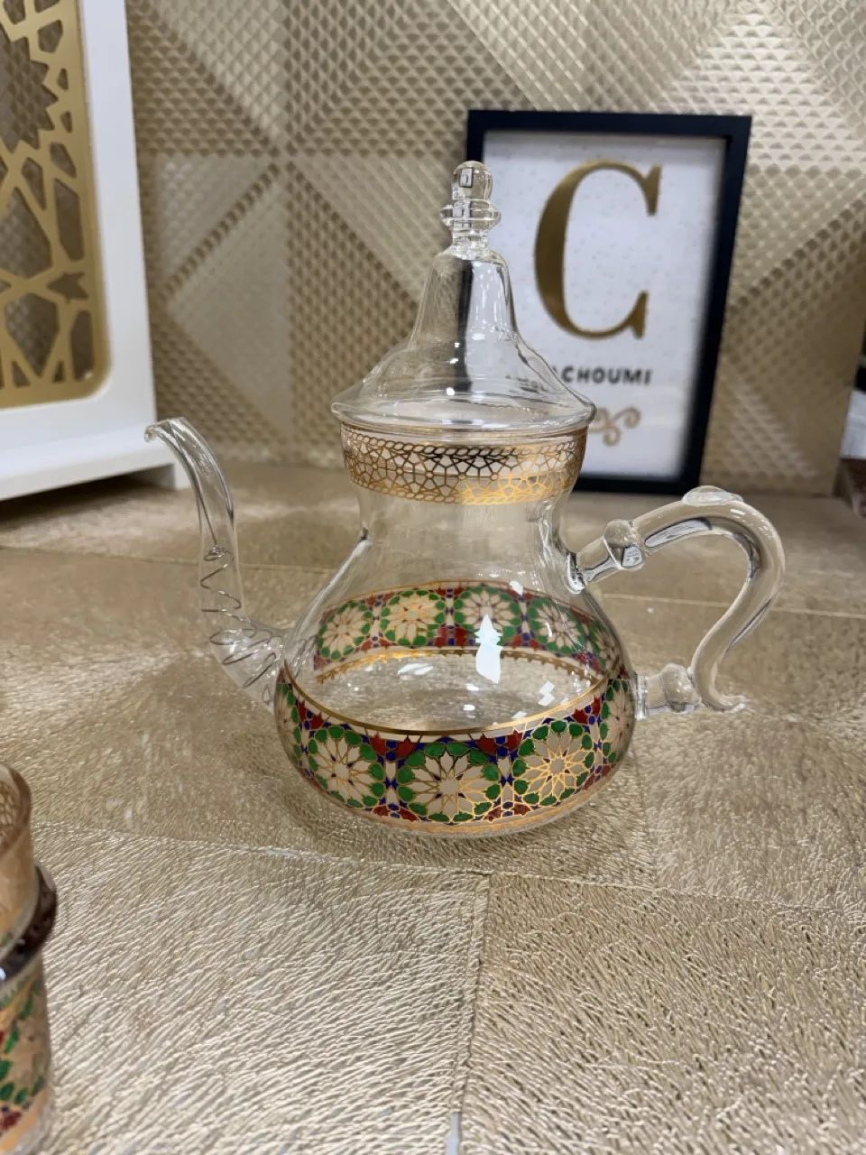 Set à Thé Marocain Zellige Vert – Image 4