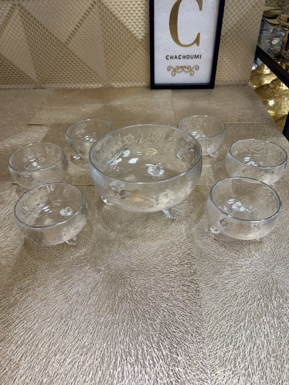 set soupière Baroque argenté – Image 2