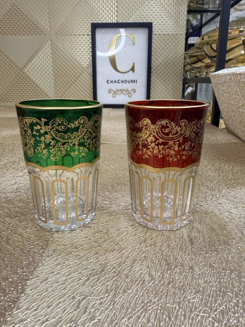 Set 12 verres à thé bellar coloré