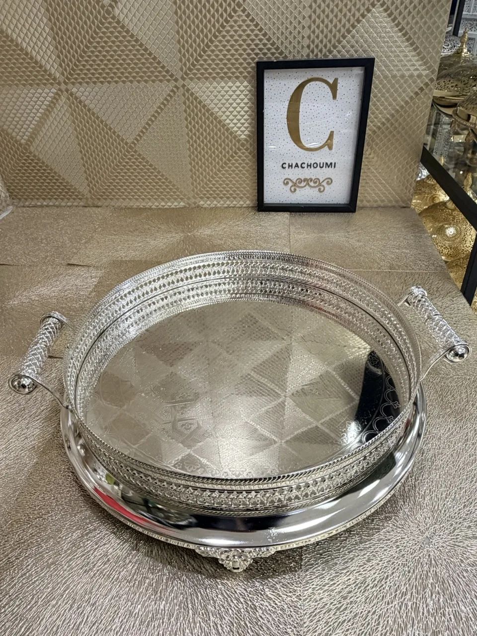 Sinya marocaine argentée