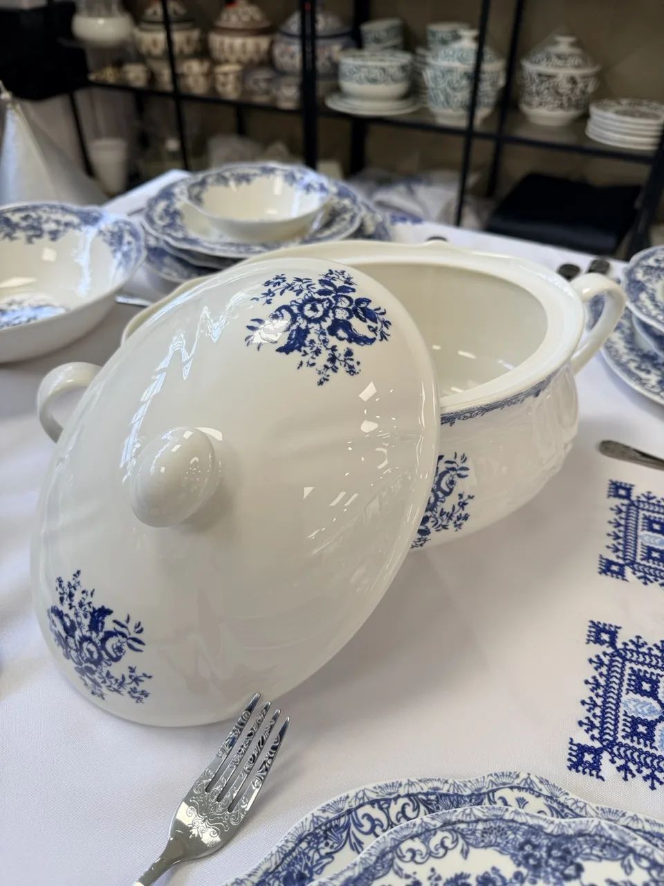 Soupière bleu – Image 2