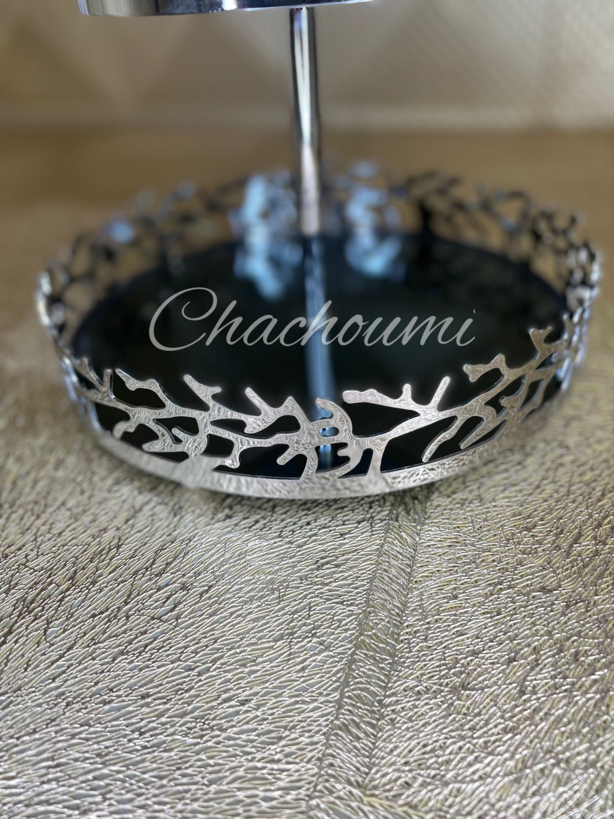 Présentoir rond branche Argenté – Image 4