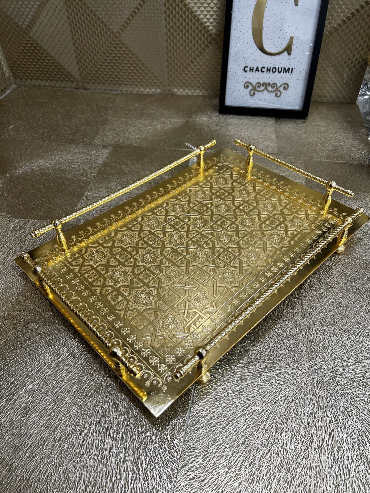 SINYA RECTANGLE "DAMA" DORE – Image 3