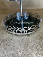 Présentoir rond branche Argenté – Image 4