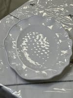 Plat ovale crème Perlette – Image 2