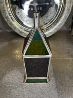 Lanterne orientale multicolore doré