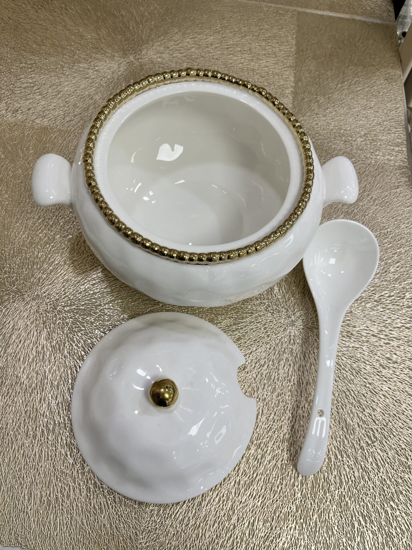 Soupière perlé – Image 2