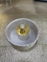 Boite ronde 16 cm tarz el fassi doré – Image 2