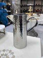 Pichet martelé en acier inoxydable