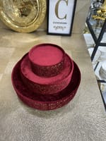 Présentoir de dattes 3 étages rouge – Image 2