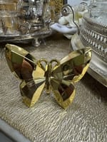 DECORATION PAPILLONS DORÉ X2 – Image 2