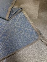 Nappe Tarz el fessi gris 2m50 + 12 serviettes de table – Image 3