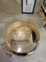 Sinya marocaine dorée en inox