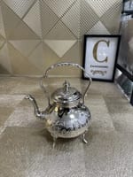 Théière marocaine bo9raj argenté cuivre – Image 2