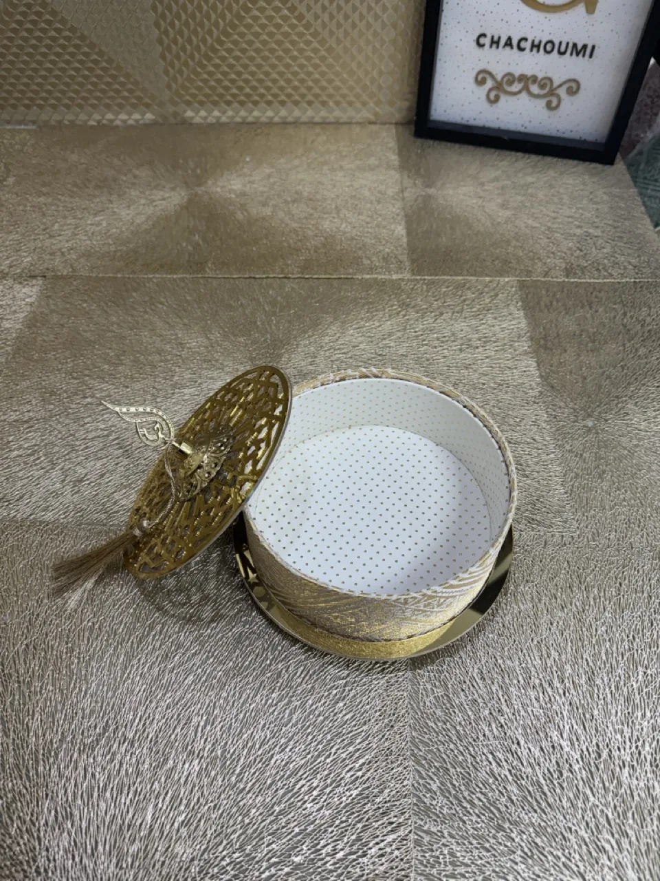 Boite orientale doré – Image 2