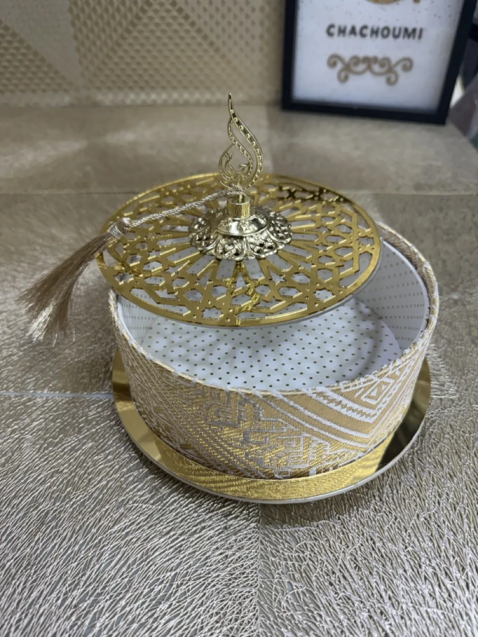 Boite orientale doré – Image 3