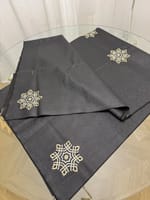 Nappe rectangle 2,20m x 1,40m noir