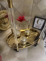 Desserte doré 2 étages – Image 3