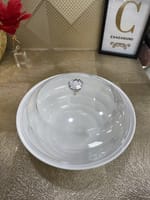 Saladier melamine blanc 36 cm – Image 2