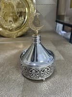 tajine argenté pm lune et etoile