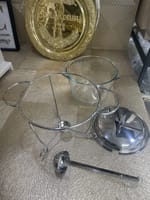 Soupière en verre argenté 3,9L – Image 3