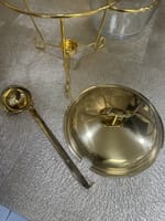 Soupière en verre doré 3,9L – Image 5