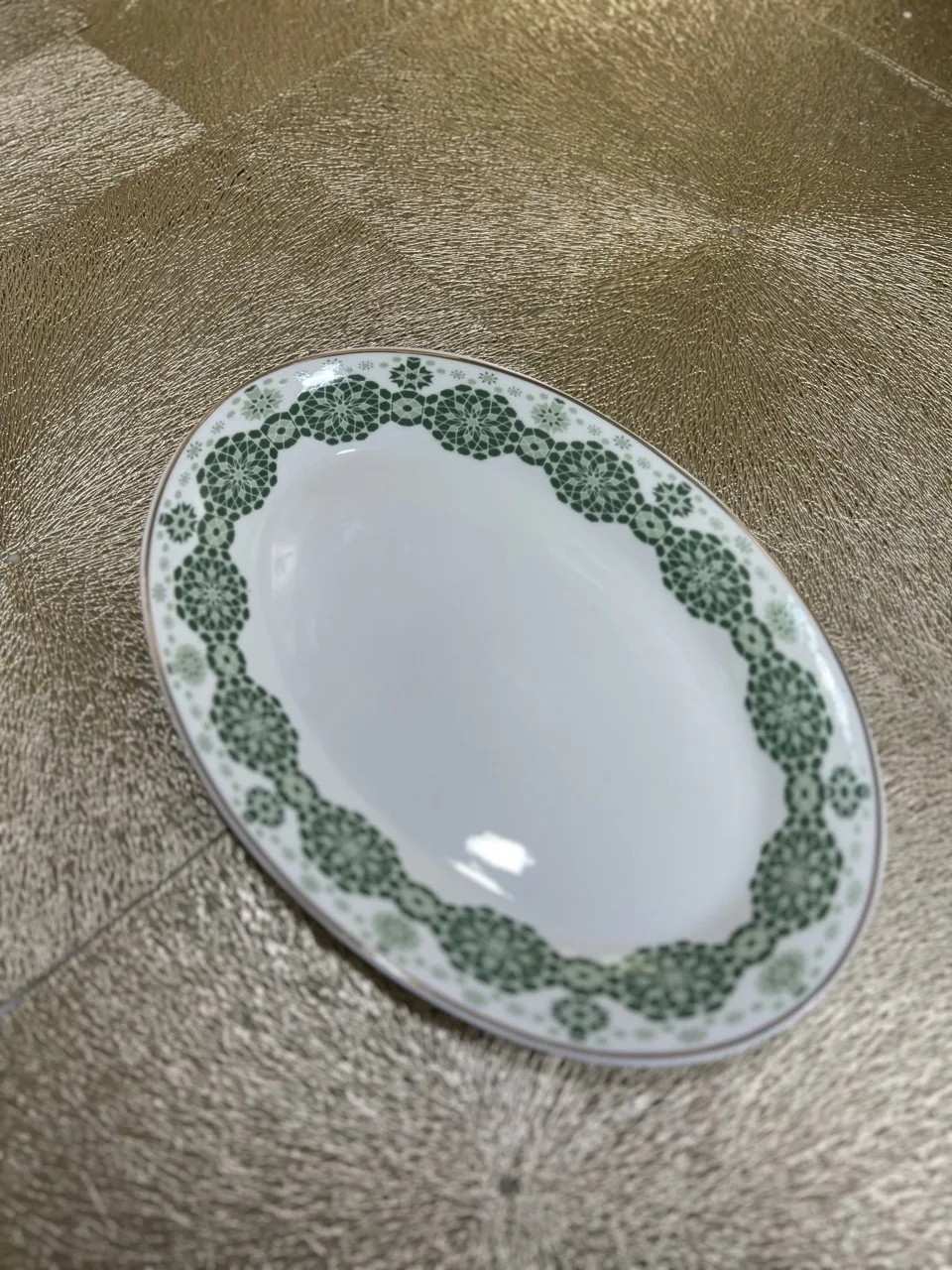 Service de table vert 25 pièces pour 6 personnes – Image 9