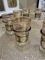 Set à Thé Marocain Zellige Vert – Image 2