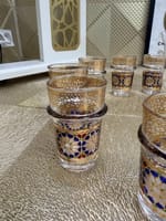 Set à Thé Marocain Zellige Bleu – Image 2