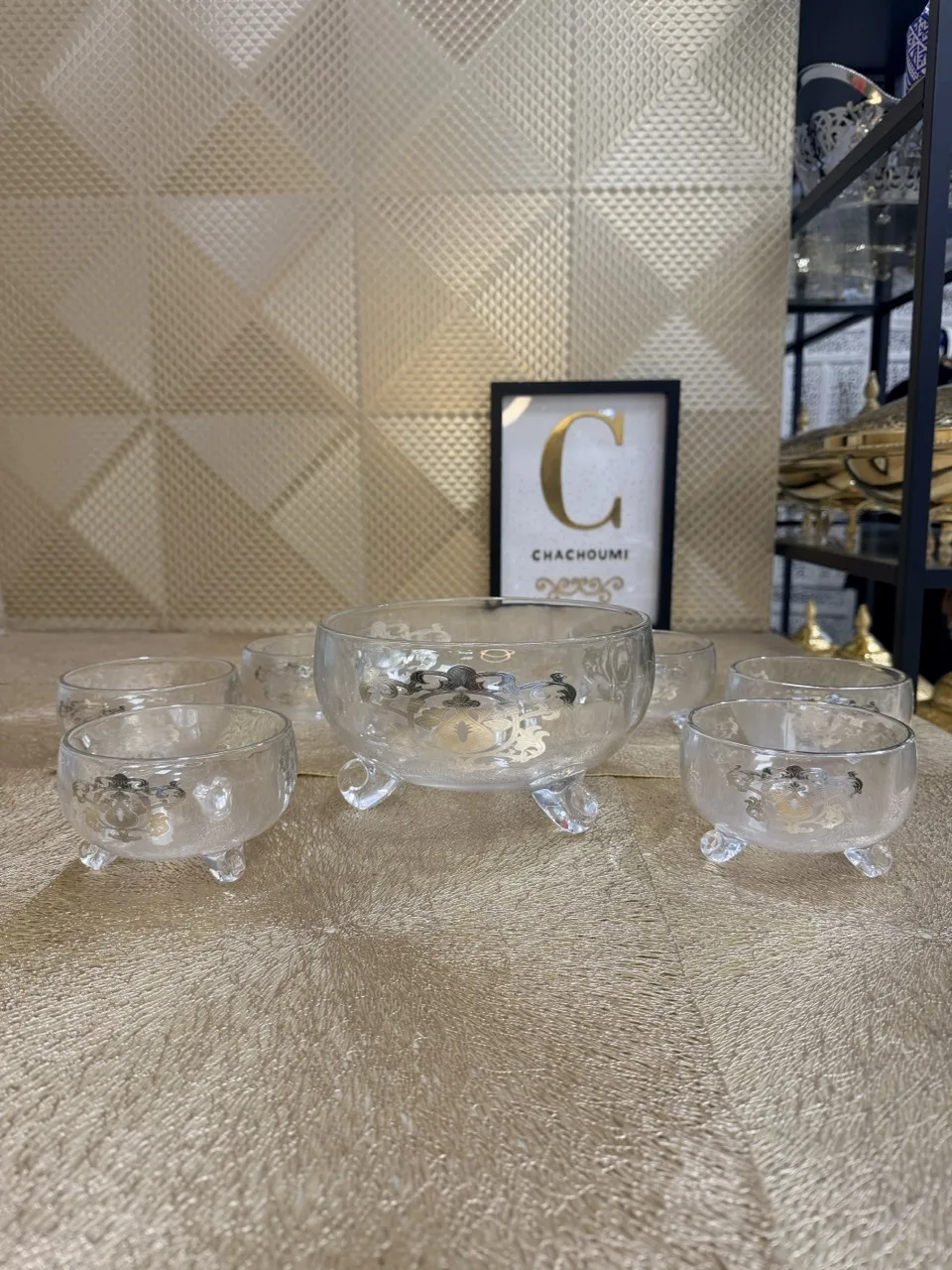 set soupière Baroque argenté