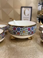 Set 14 pièces en Porcelaine Zellige coloré – Image 3