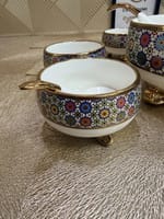 Set 14 pièces en Porcelaine Zellige coloré – Image 4