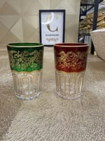 Set 12 verres à thé bellar coloré