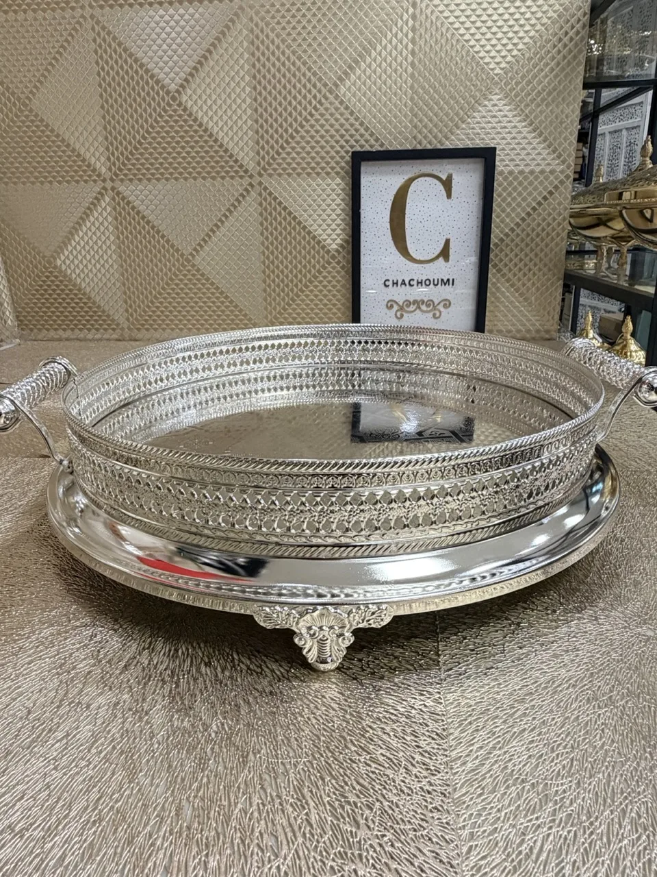 Sinya marocaine argentée