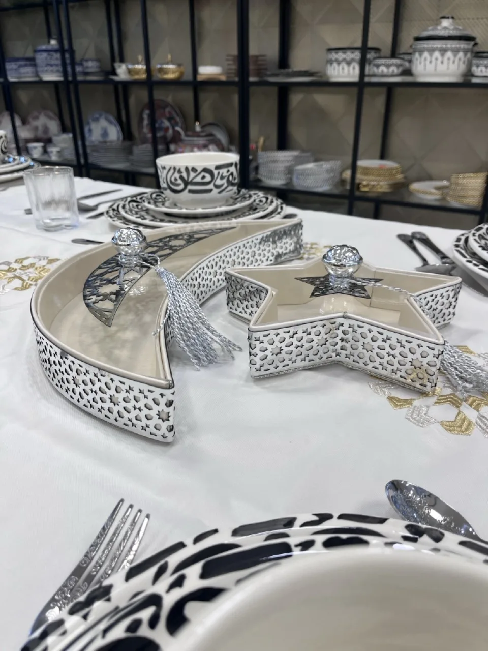 Boites Lune étoile argenté – Image 2