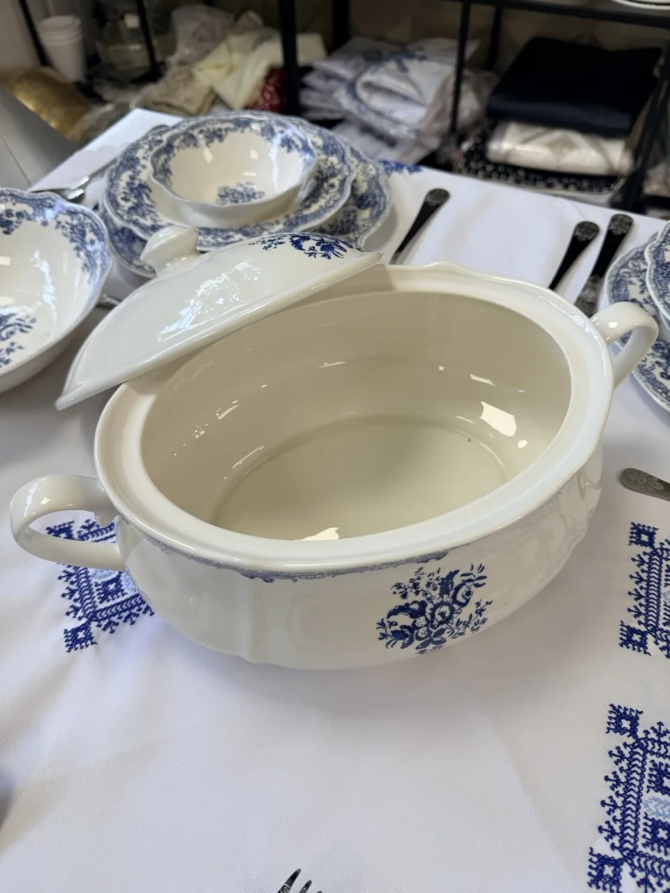 Soupière bleu – Image 3