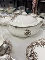 Soupière marron